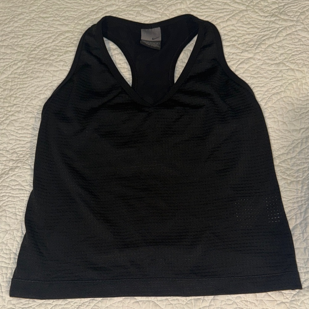 Nike Black Athletic Racerback Tank